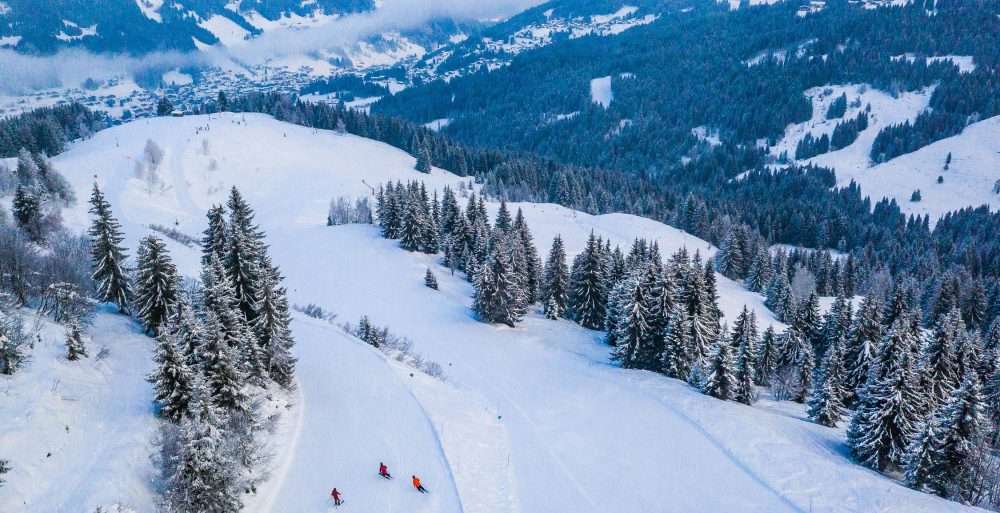 les gets ski area